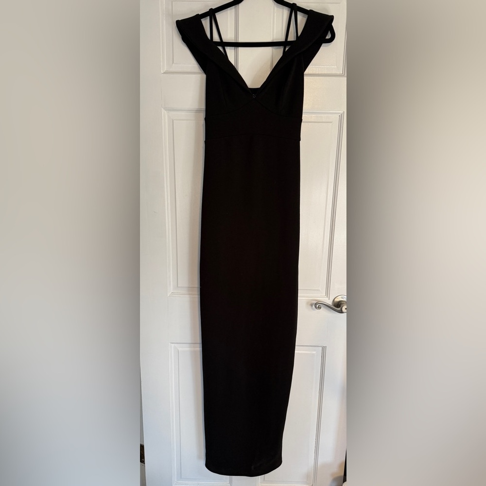 Windsor Black Maxi Bodycon Dress